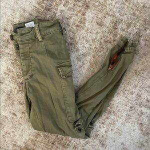 Olive Utility Cargo Pants